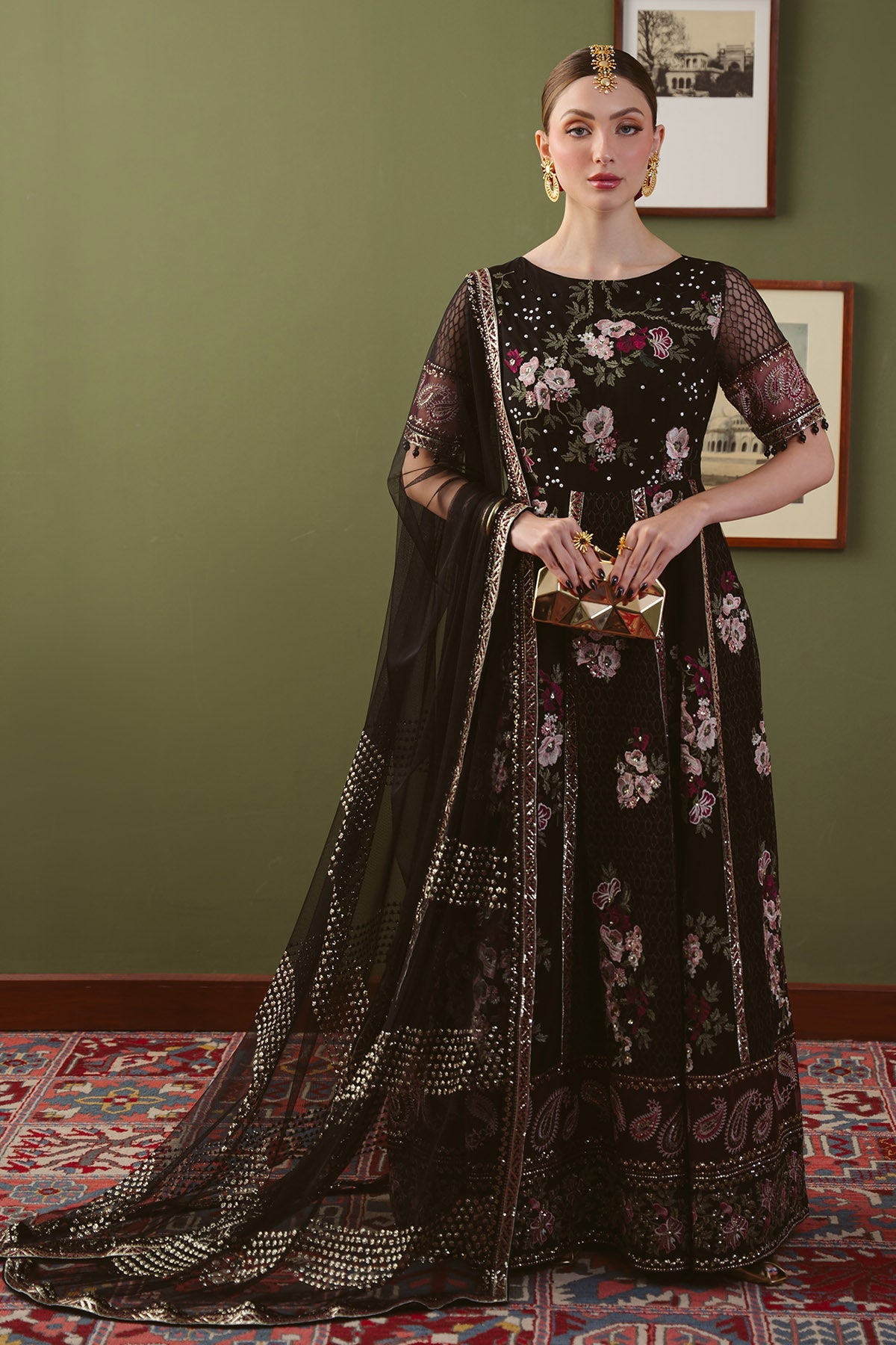Nureh | Elaya Festive Chiffon | NEL-95A