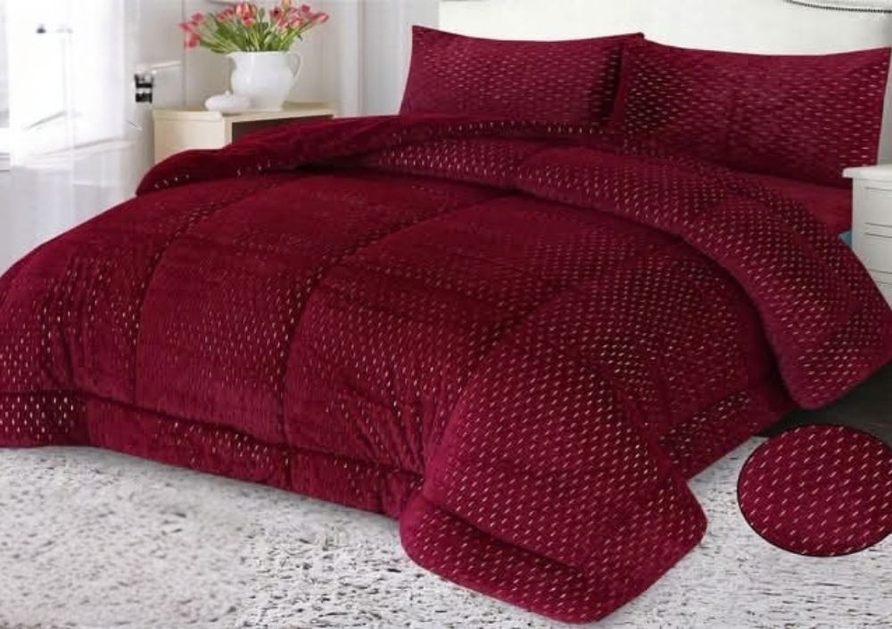 BM |  Gold 4 PCs Quilt set | BMQS-01