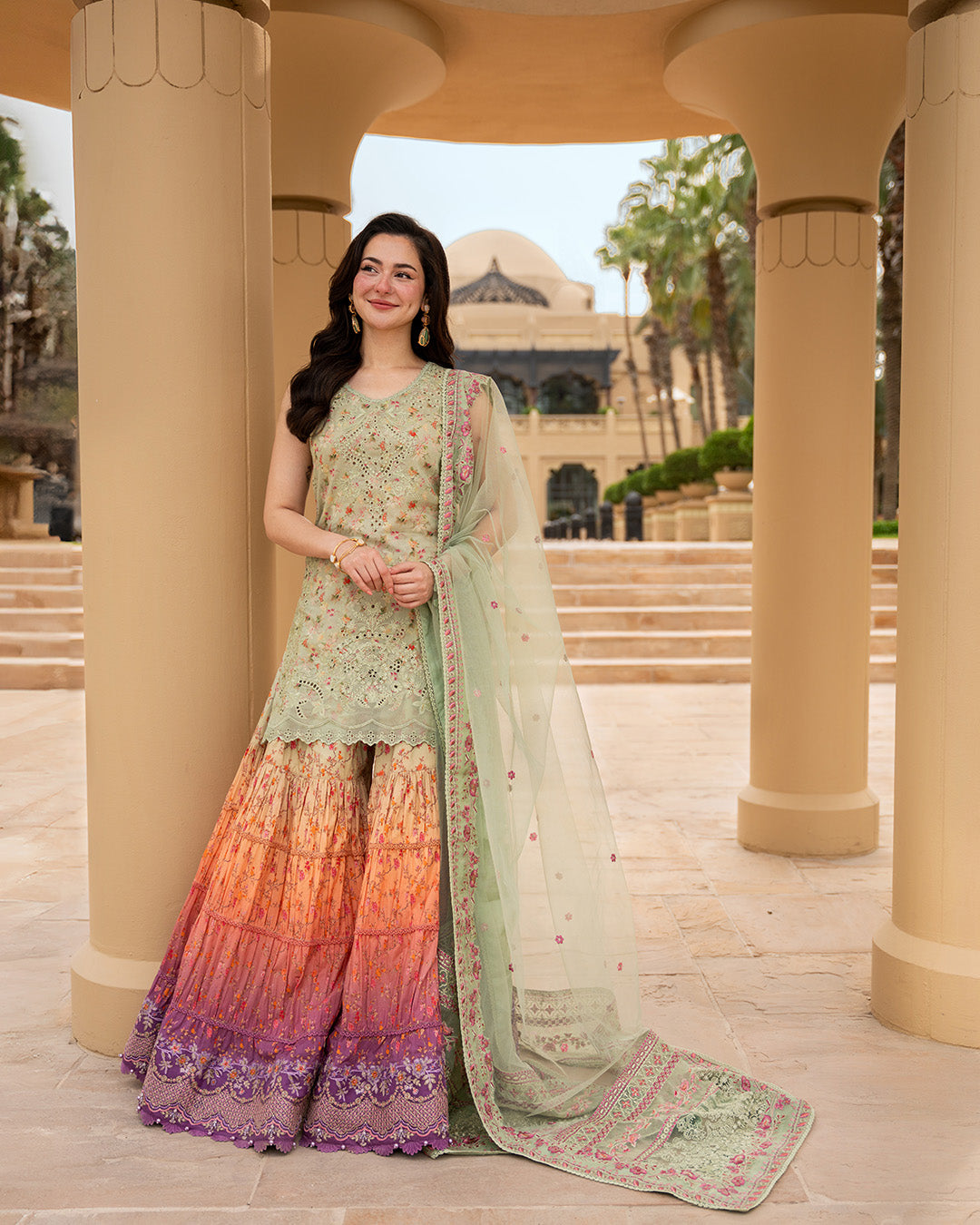 Faiza Saqlain | Aya Luxury Lawn '26 | Eldira