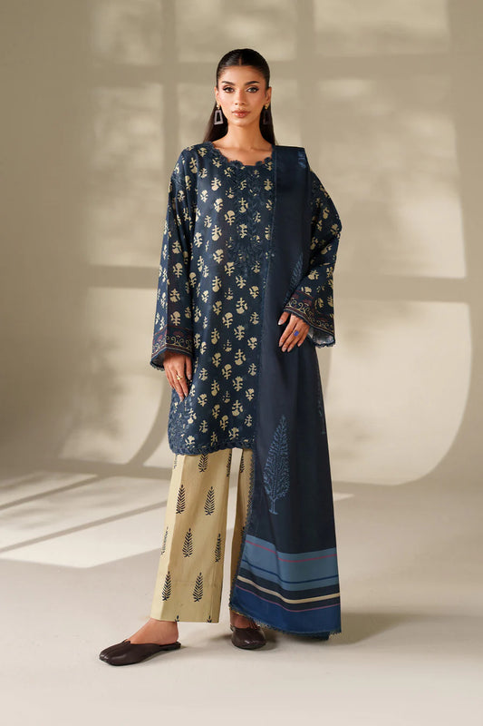 IZNIK |  PRINTED KHADDAR | UE-560