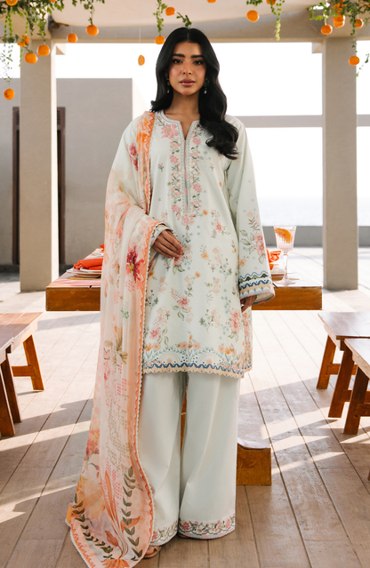 Seran | Afsanah - Unstitched Lawn | Ira