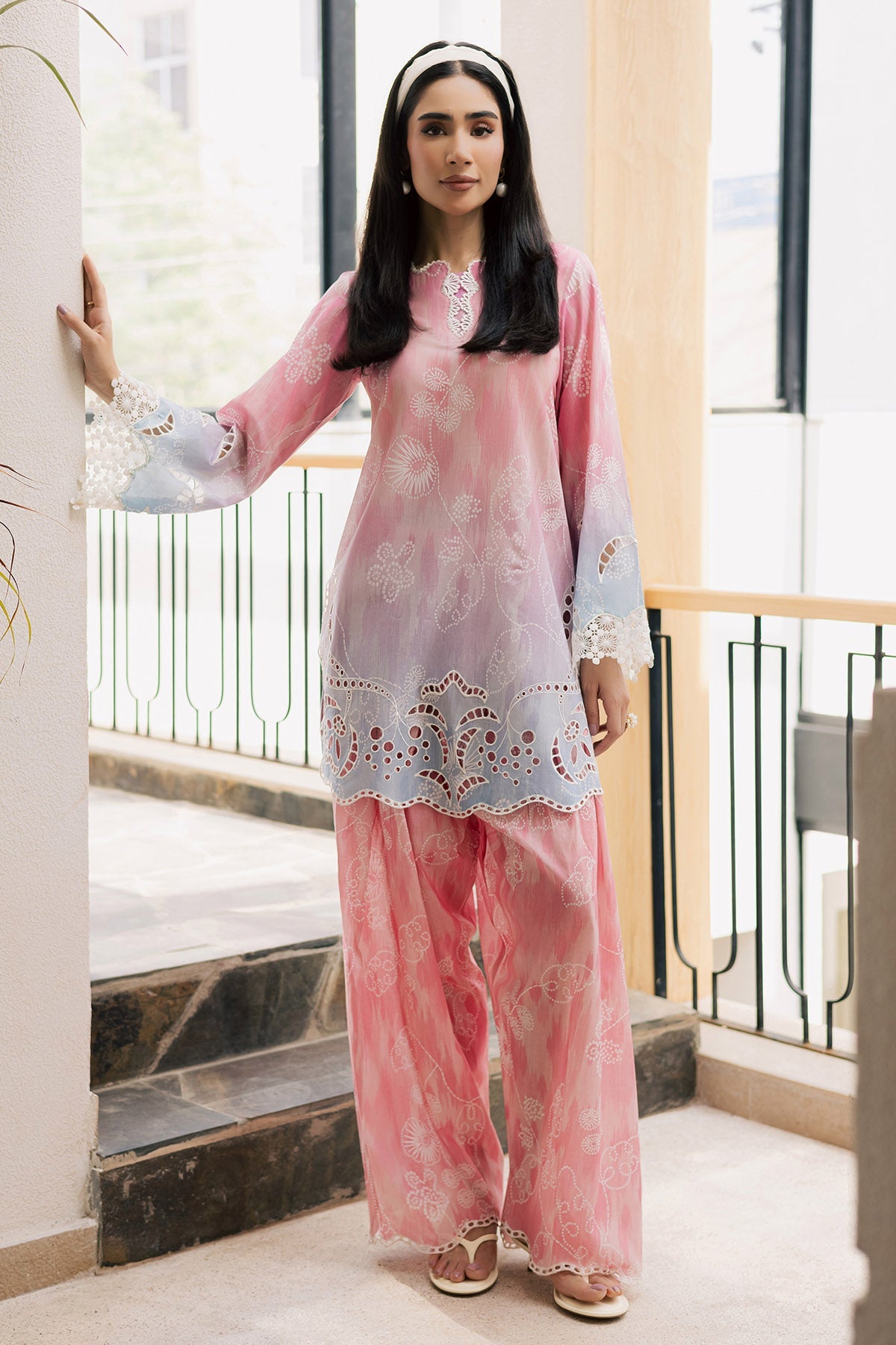 Nureh | Ballerina 2 Pc Unstitched | NU2-203