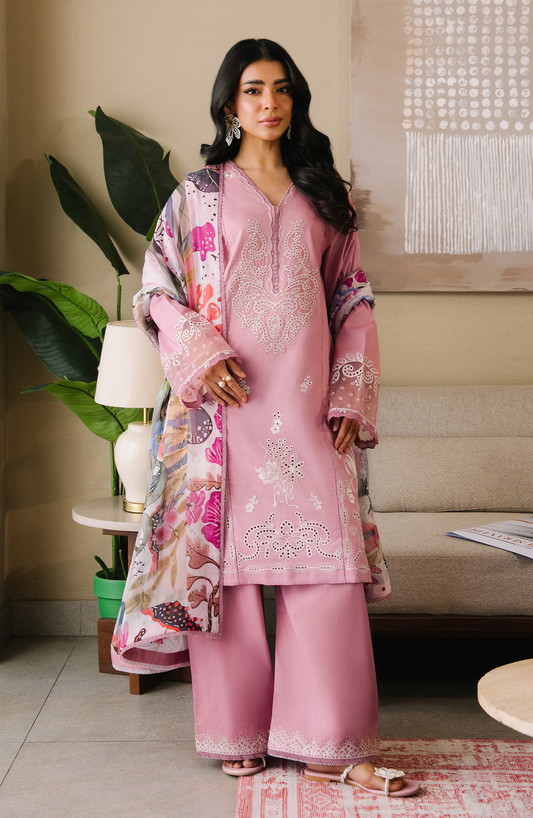 Seran | Afsanah - Unstitched Lawn | Mehar