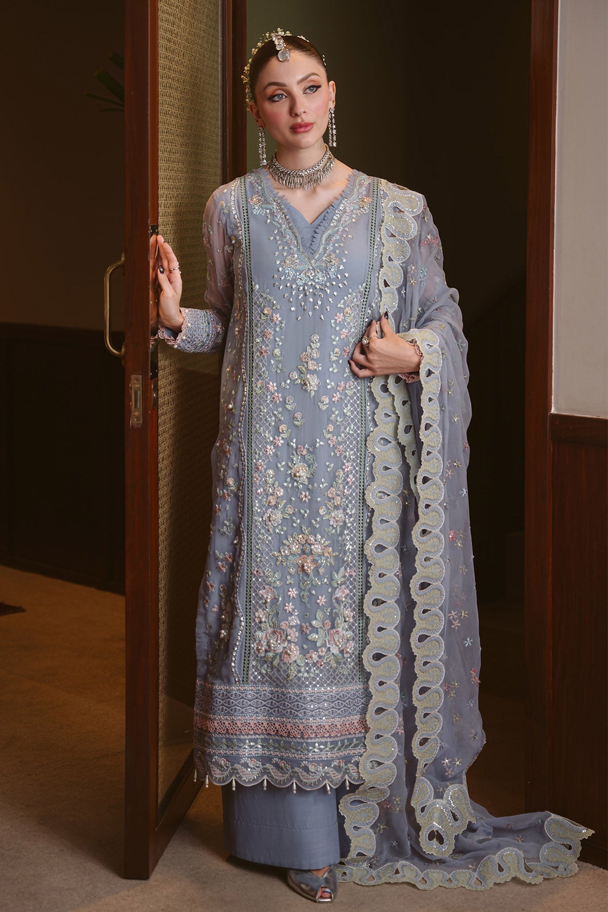 Nureh | Elaya Festive Chiffon | NEL-94A