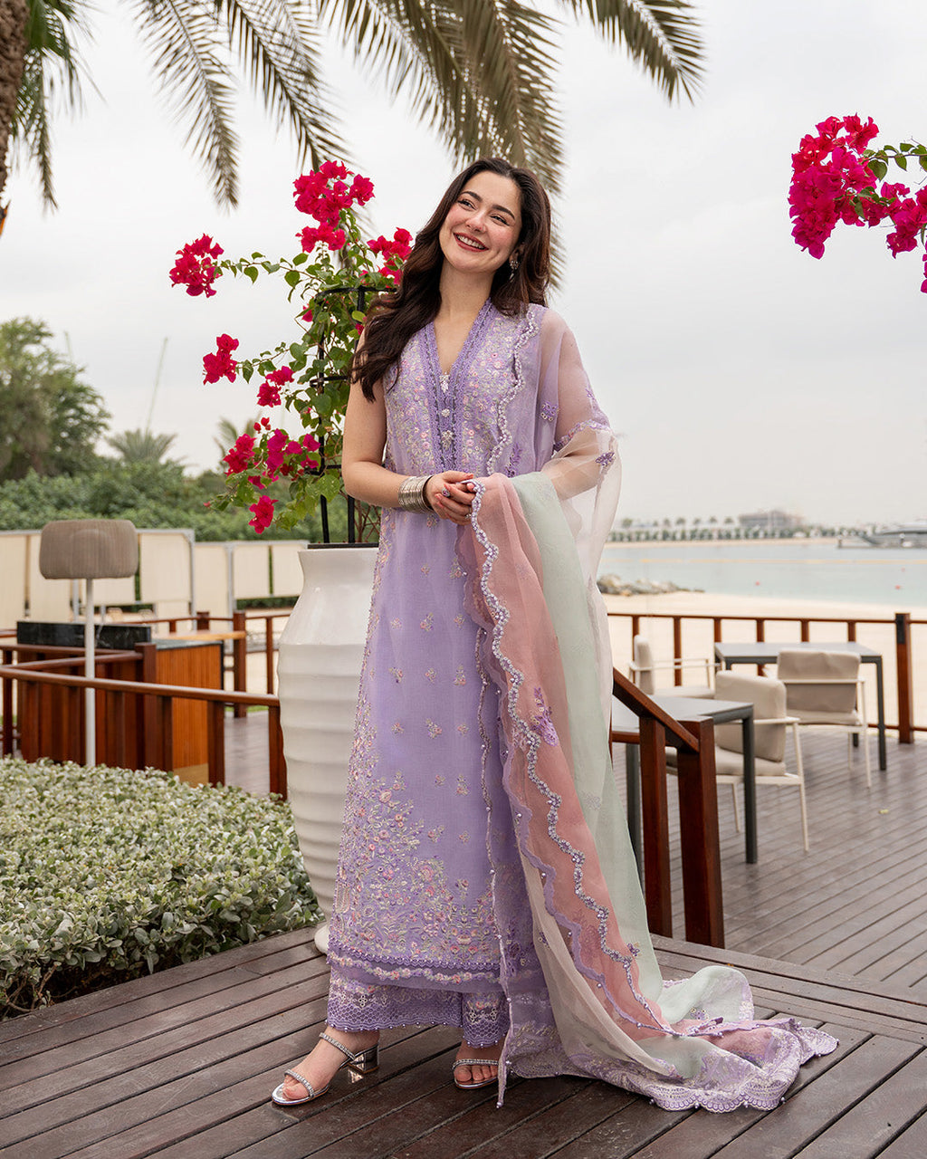 Faiza Saqlain | Aya Luxury Lawn '26 | Suela