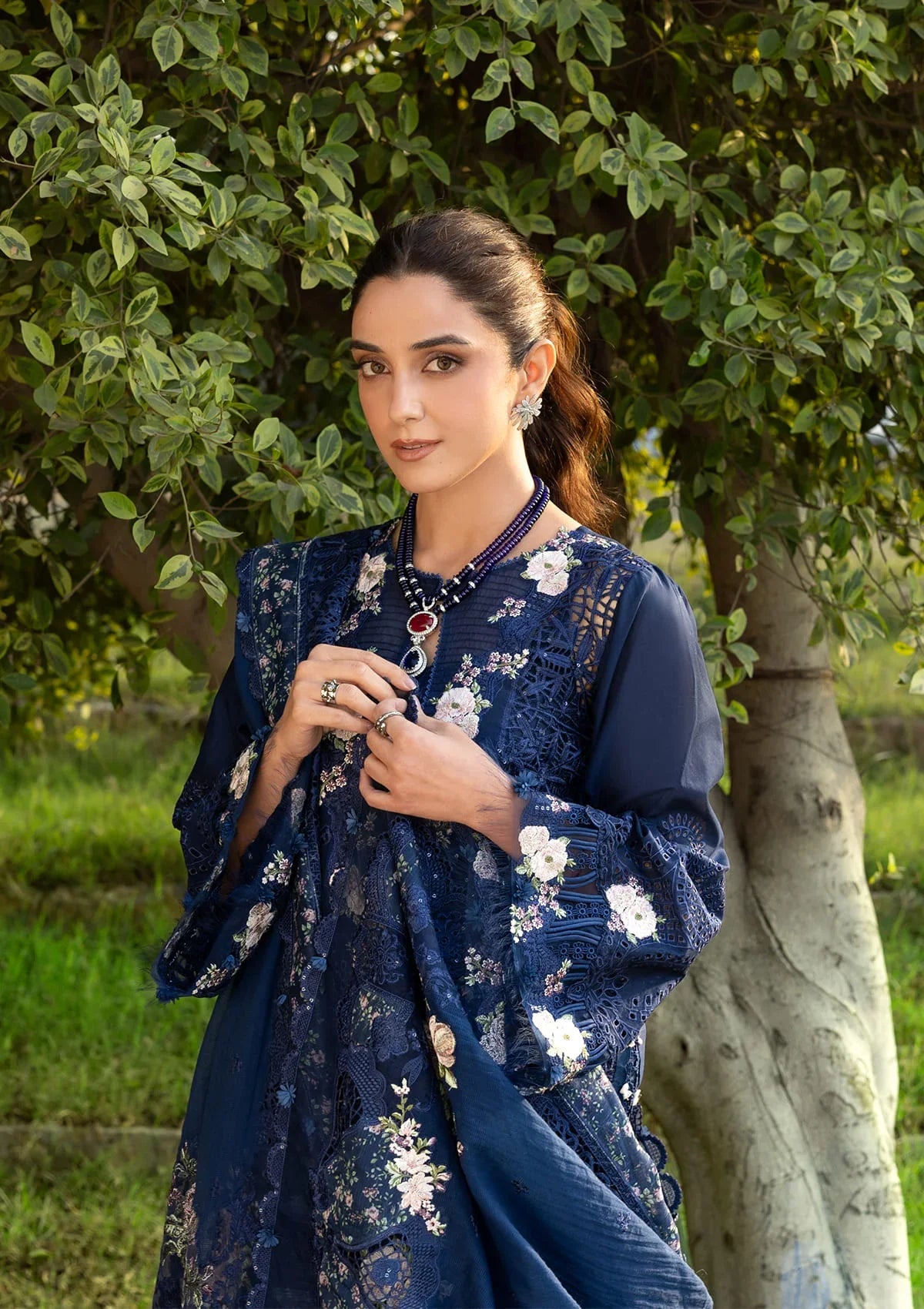 Elaf | Luxary Lawn | Blue Belle