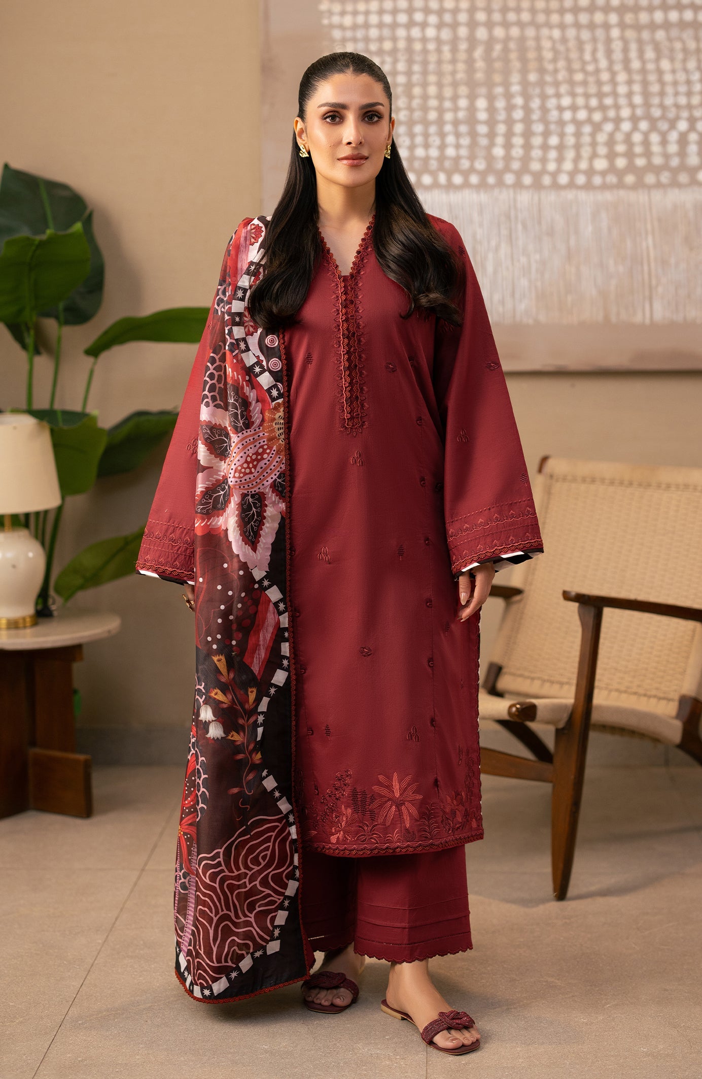 Seran | Afsanah - Unstitched Lawn | Rima
