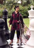 Elaf | Belladore - Prints Chiffon Lawn '26 | EPA-4A SCARLET
