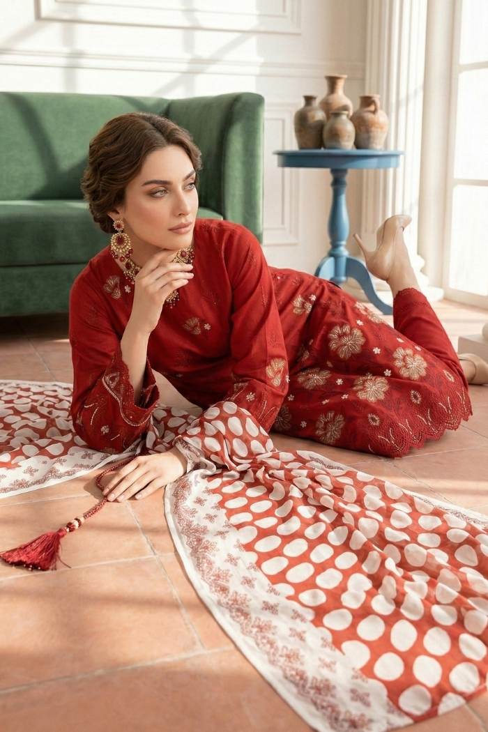 Riaz Arts | Culture Premium Lawn | RA-C-01