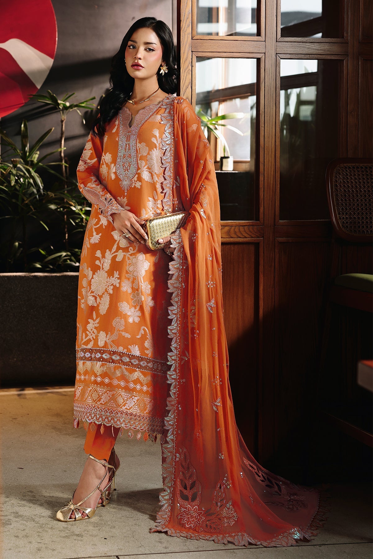 Nureh | Maya Embroidered Jacquared | NJ-109