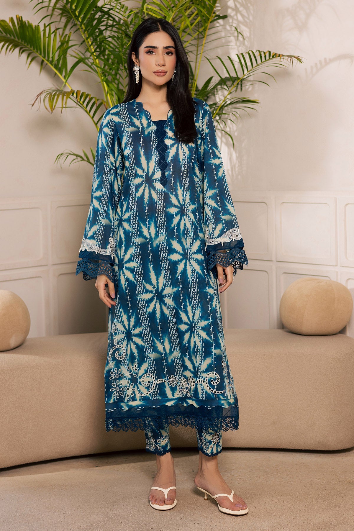 Nureh | Ballerina 2 Pc Unstitched | NU2-207