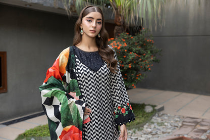 REGALIA | Salina Printed Khaddar | SPKV1-1