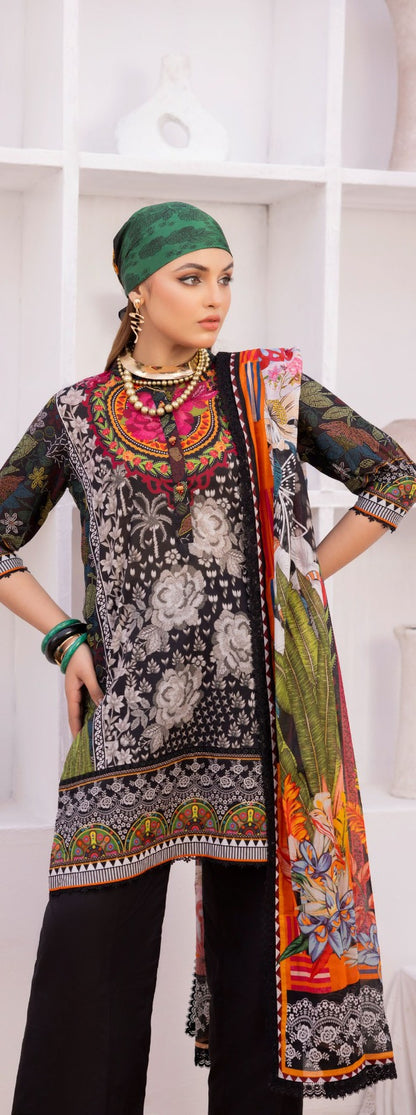 GulAhmed | Printed Lawn | GA-05