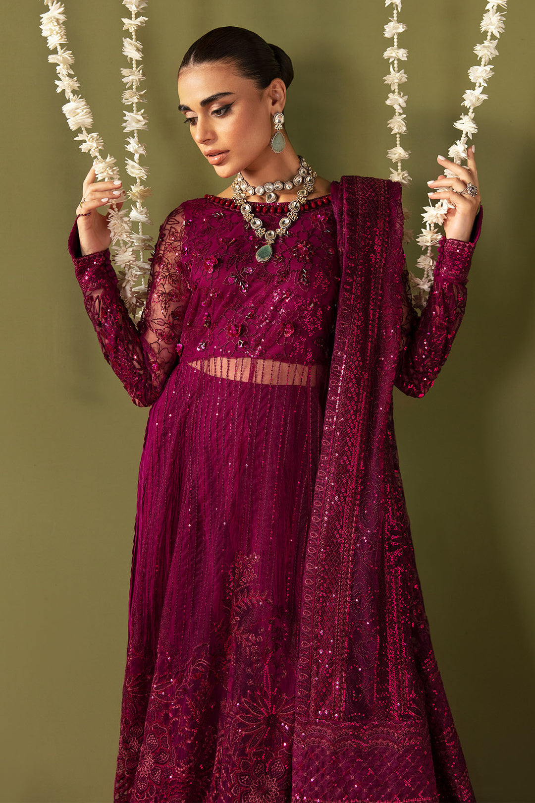 Nureh | Jhoomro Unstitched Luxury Formals | NL-56 - ANARI