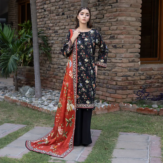 REGALIA | Salina Printed Khaddar | SPKV1-2