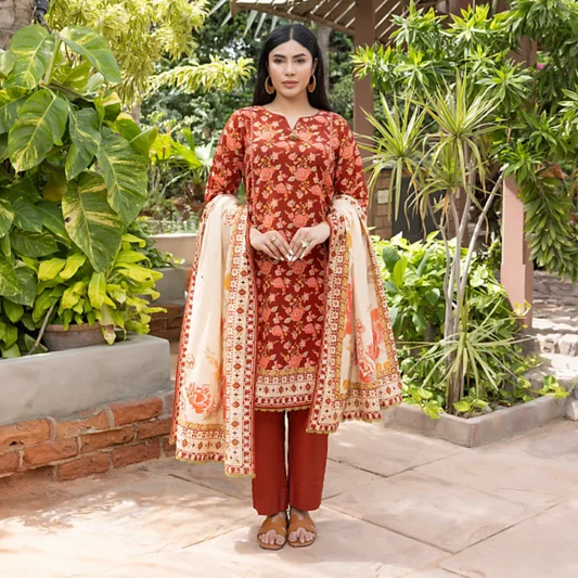 REGALIA | Salina Printed Khaddar | SPKV2-2