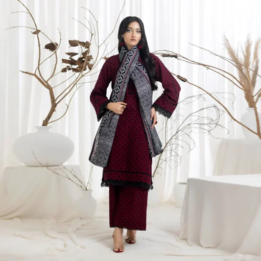 REGALIA | Salina Printed Khaddar | SSPKV1-2