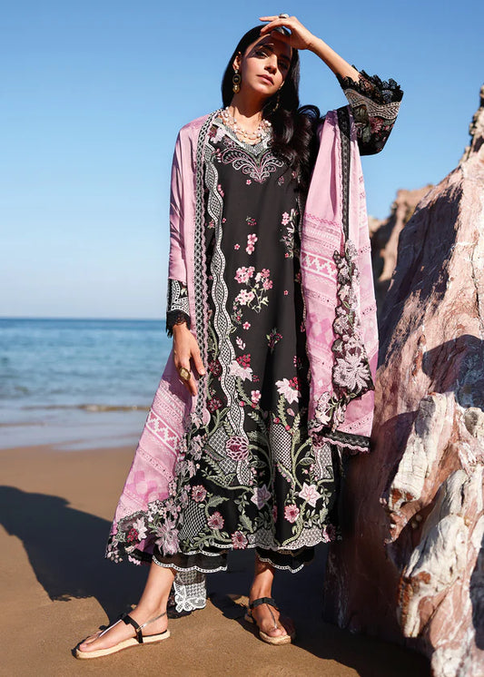 Saira Shakira | Breeze Unstitched Lawn '26 | IVY-1-B