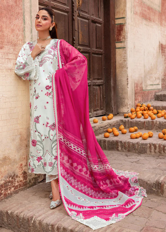 Saira Shakira | Breeze Unstitched Lawn '26 | IVY-1-A