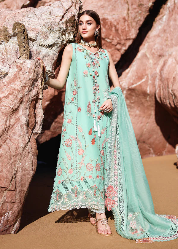Saira Shakira | Breeze Unstitched Lawn '26 | GIA-5-B