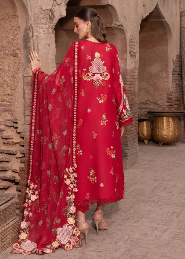 Saira Shakira | Breeze Unstitched Lawn '26 | ROSE-6-A