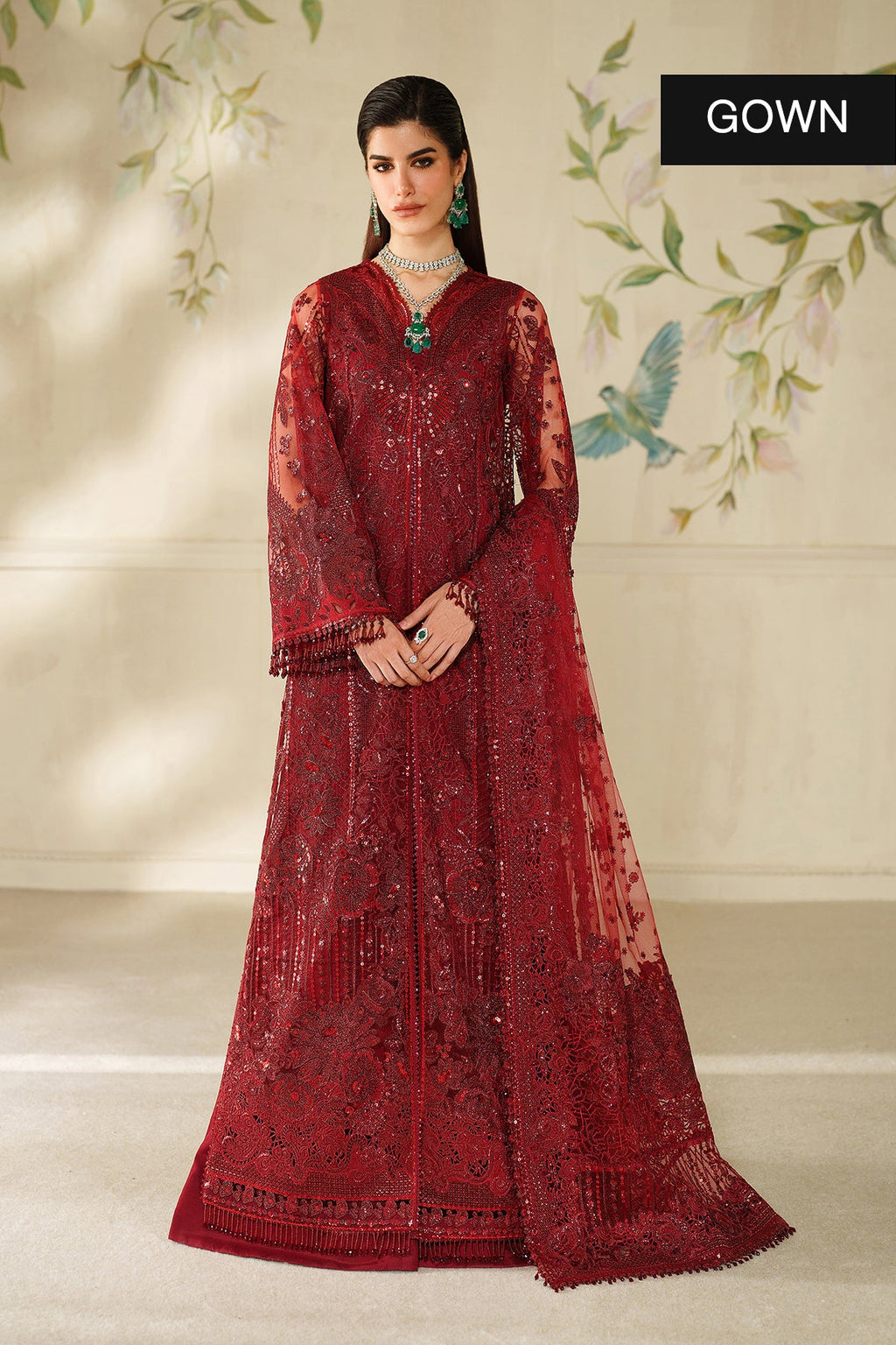 Baroque | EMBROIDERED NET | CH14-01