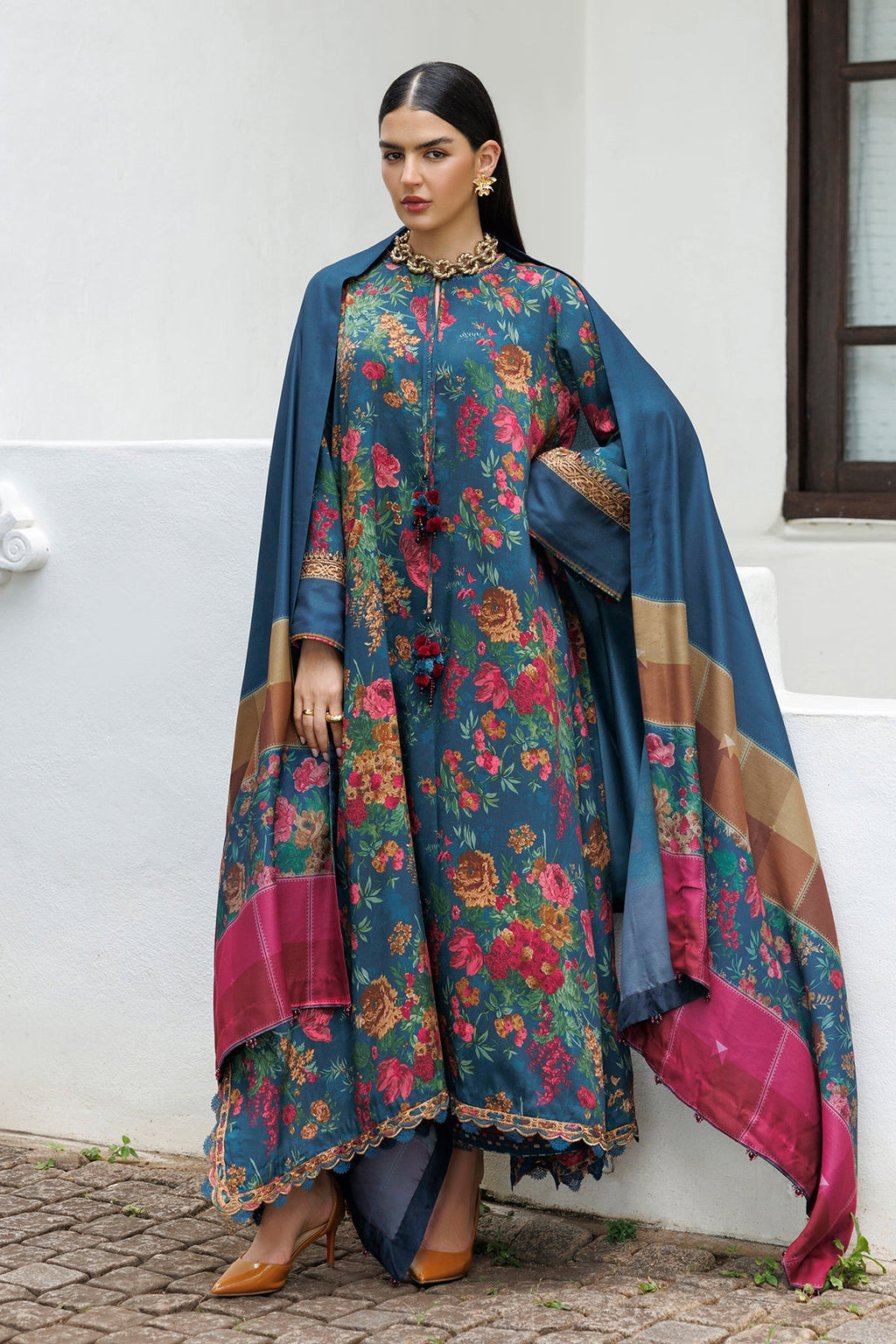 Baroque | Digital Printed Viscose Winter | SF-4562