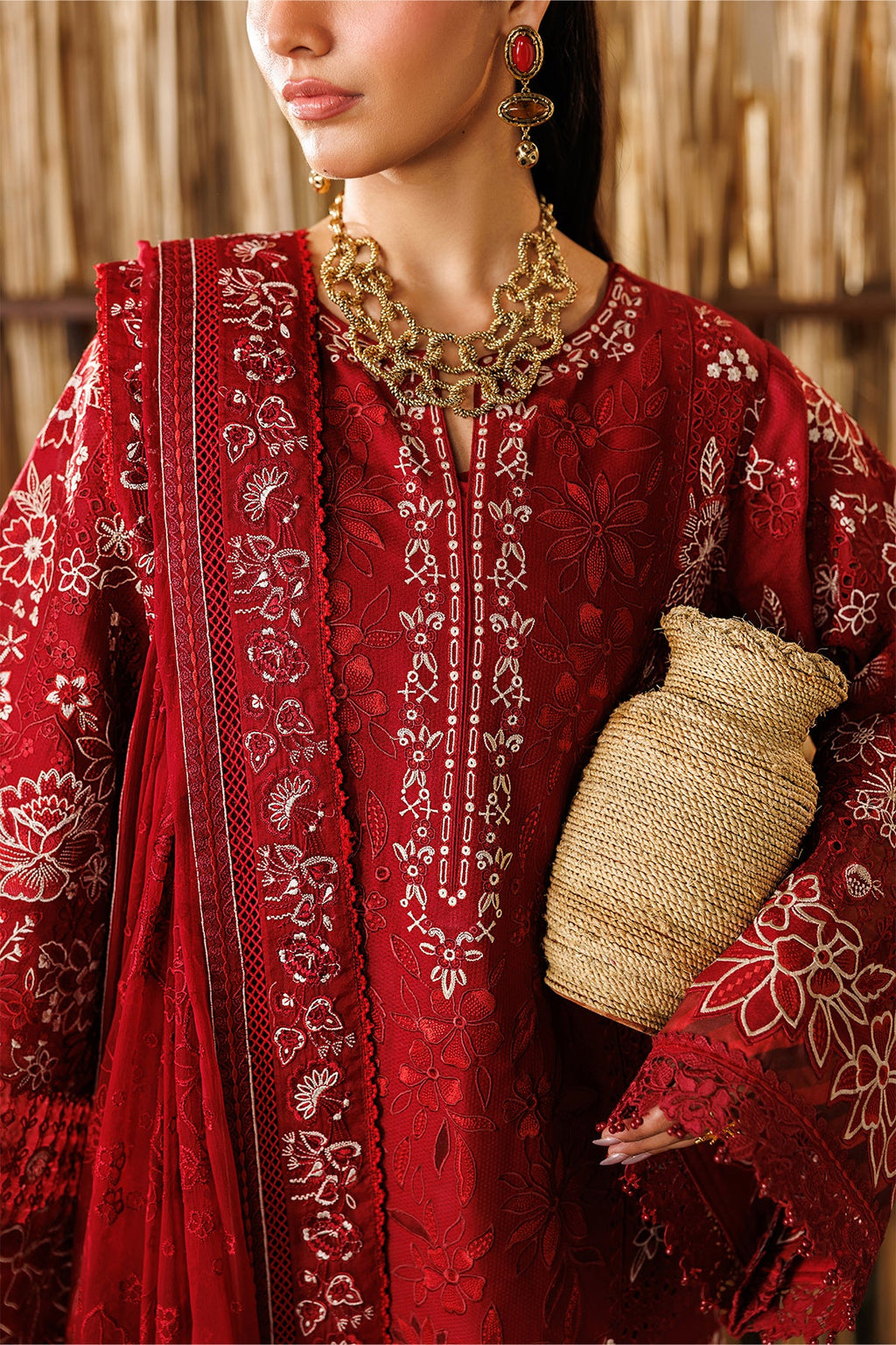 BAROQUE | EMBROIDERED LAWN | EL26-D05