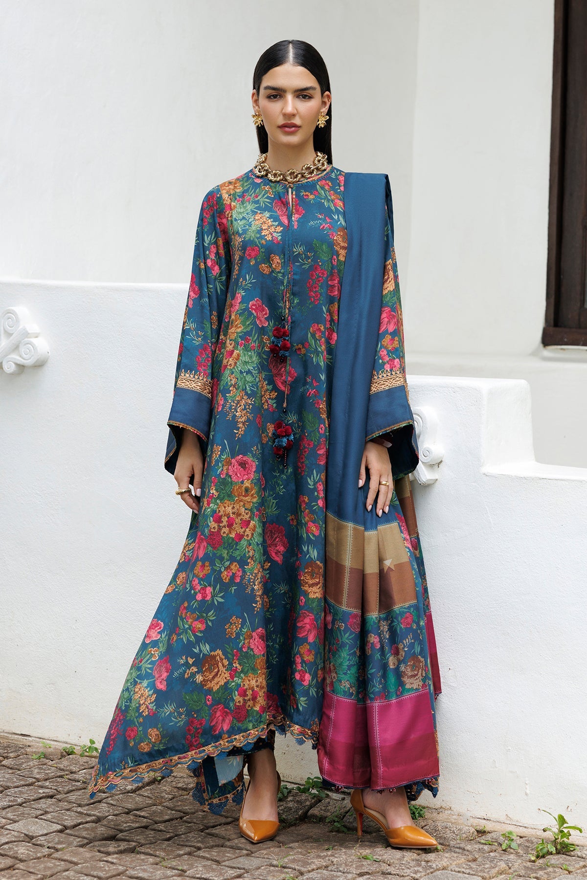 Baroque | Digital Printed Viscose Winter | SF-4562