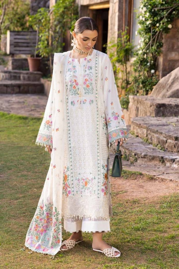 Muscari | Luxury Chikankari lawn | MCLC-80