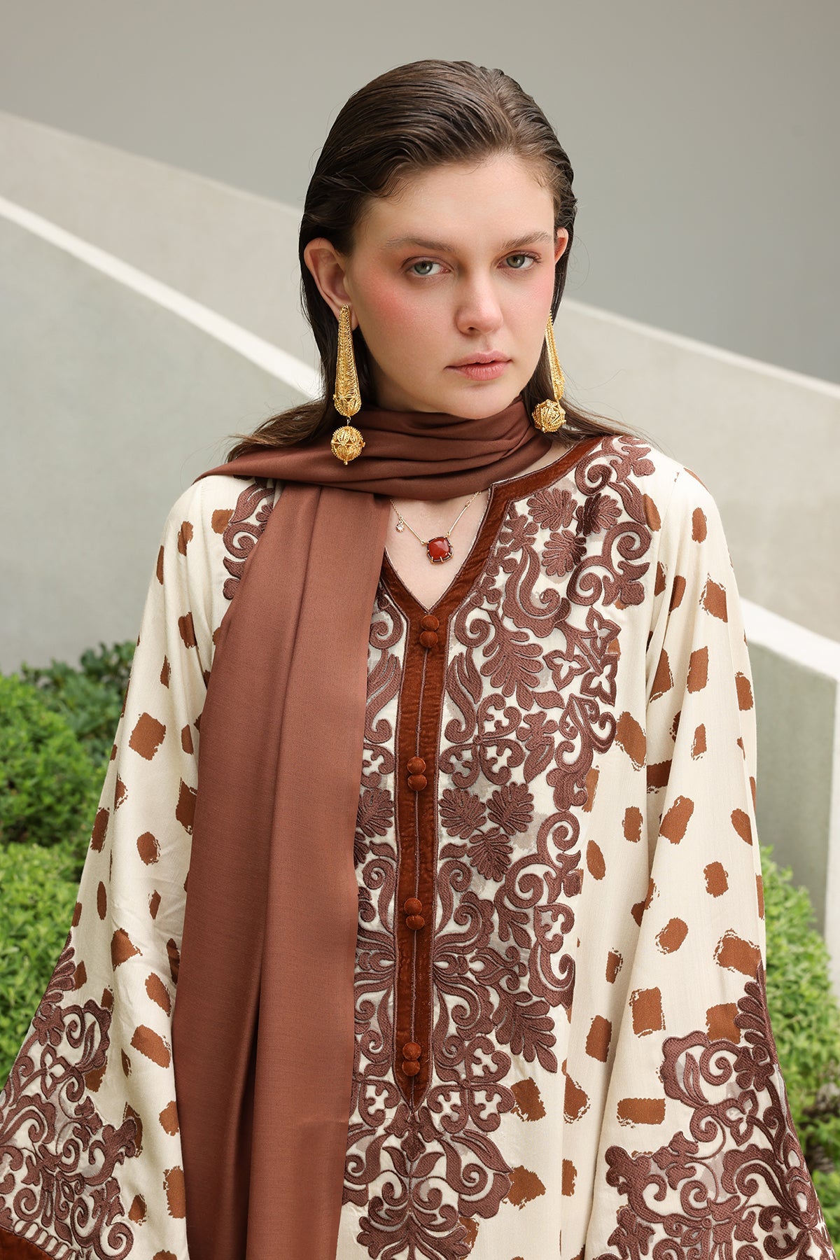 Baroque | Digital Printed Viscose Winter | SF-4558
