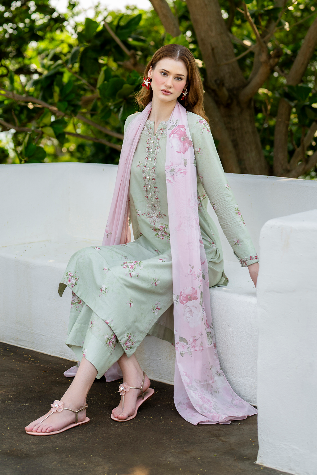 Iznik | Exclusive Printed Lawn | UE-487