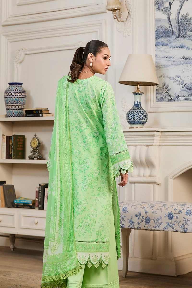 Raj Bari | Raha - 3 pc Premium Chikankari Prints | RBR - 11