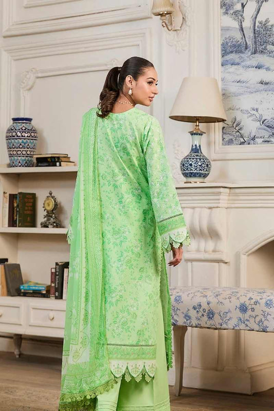 Raj Bari | Raha - 3 pc Premium Chikankari Prints | RBR - 11