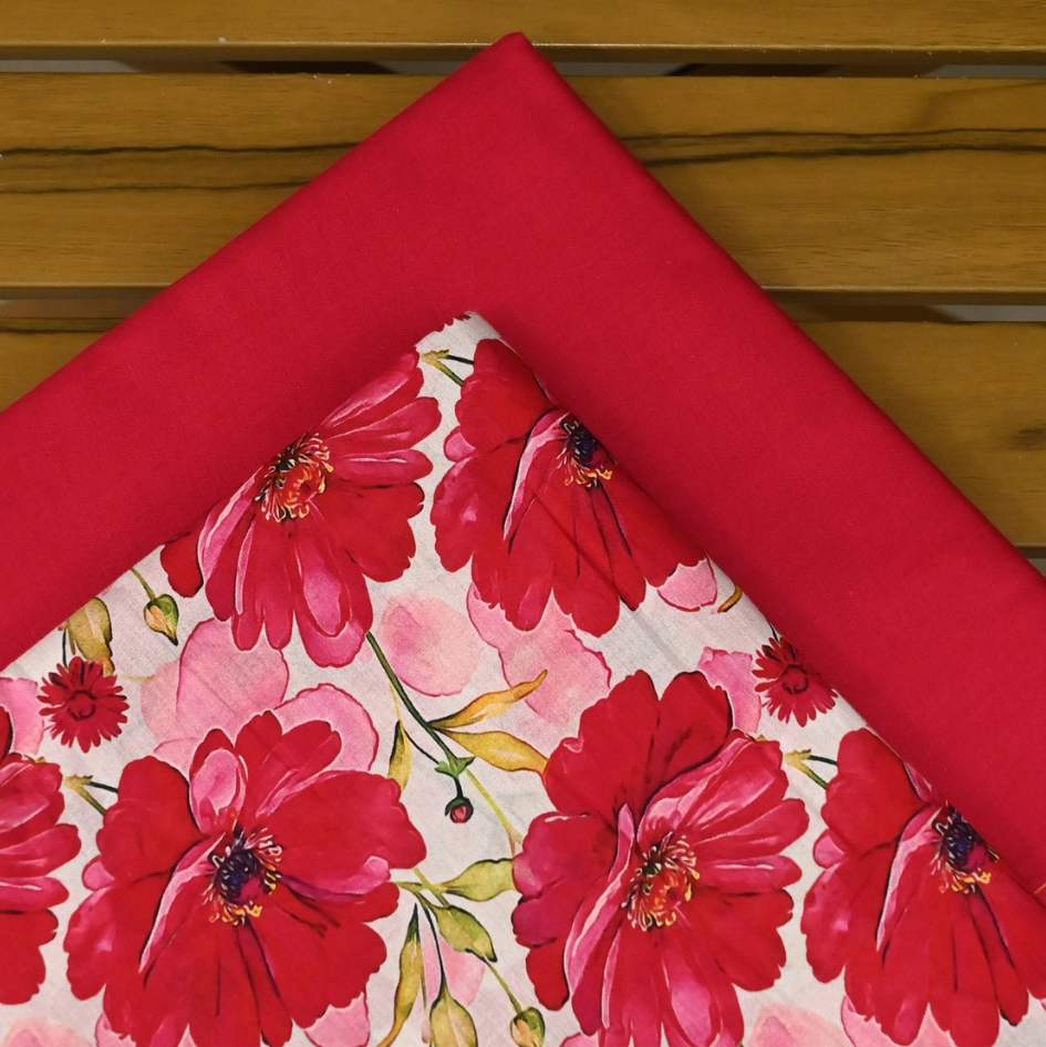 MSM | 2 Pc Printed Lawn | MP2-22