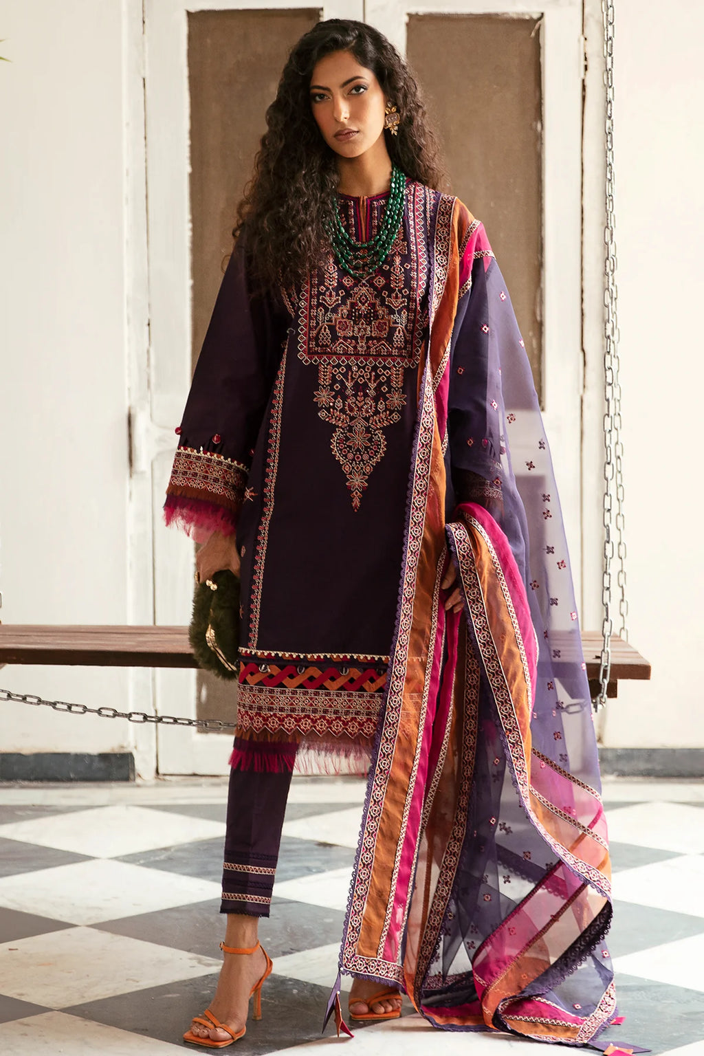 Jazmin | Iris Eid Lawn 23 | ALPENROSE