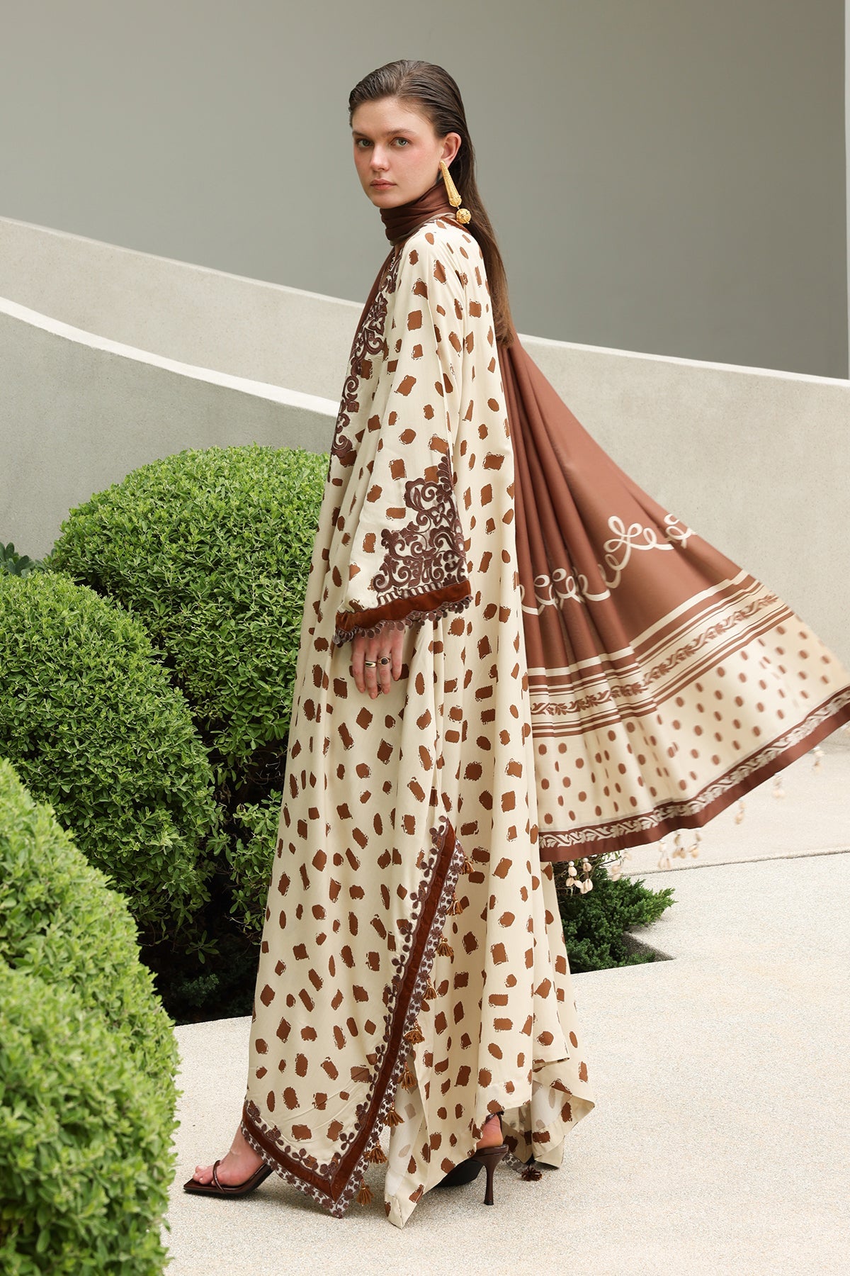 Baroque | Digital Printed Viscose Winter | SF-4558