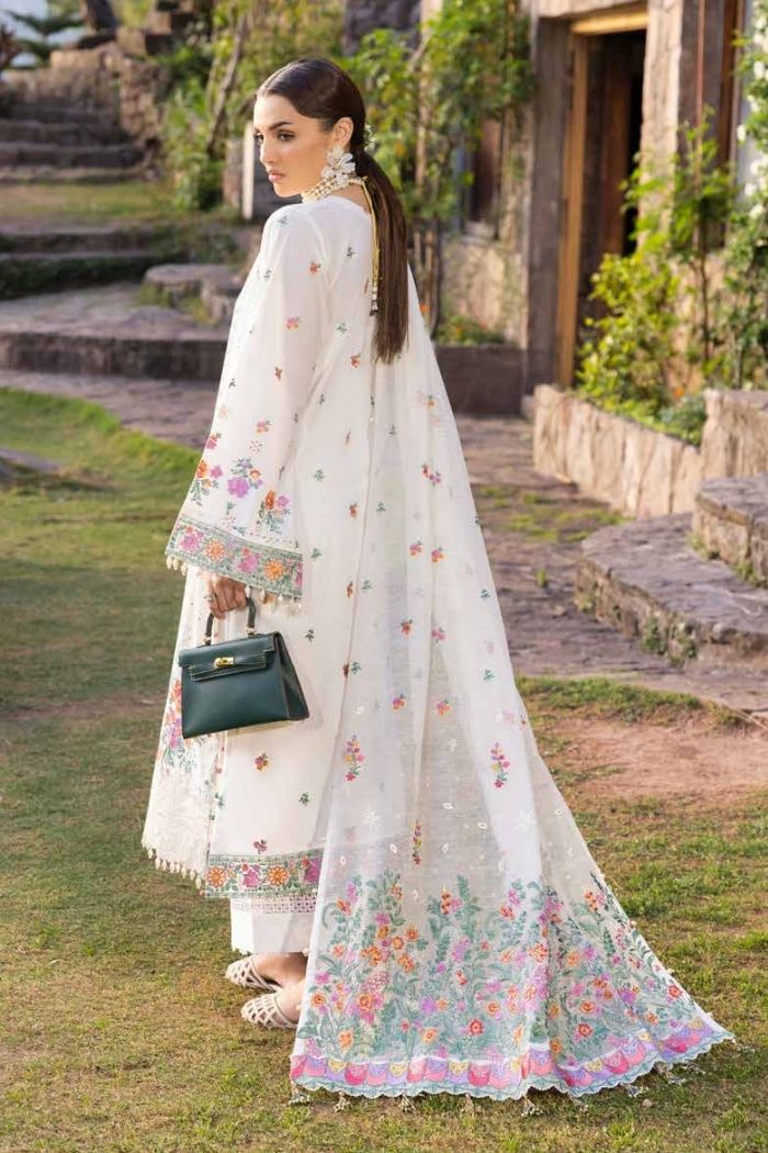 Muscari | Luxury Chikankari lawn | MCLC-80