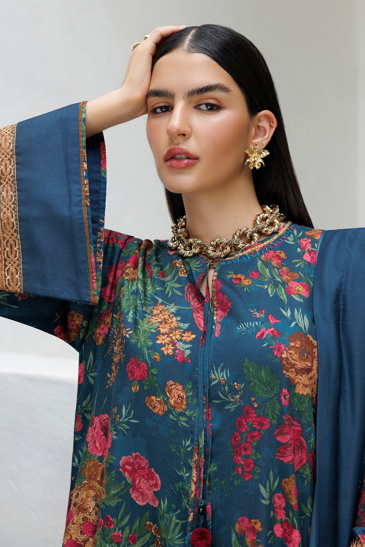 Baroque | Digital Printed Viscose Winter | SF-4562