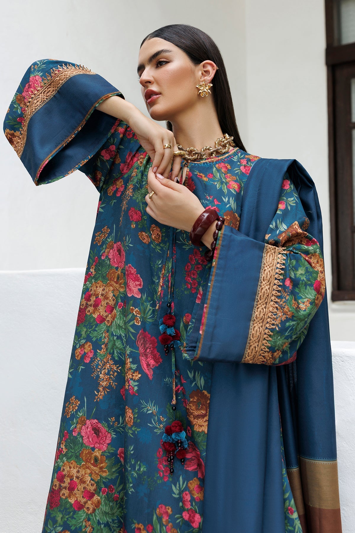 Baroque | Digital Printed Viscose Winter | SF-4562