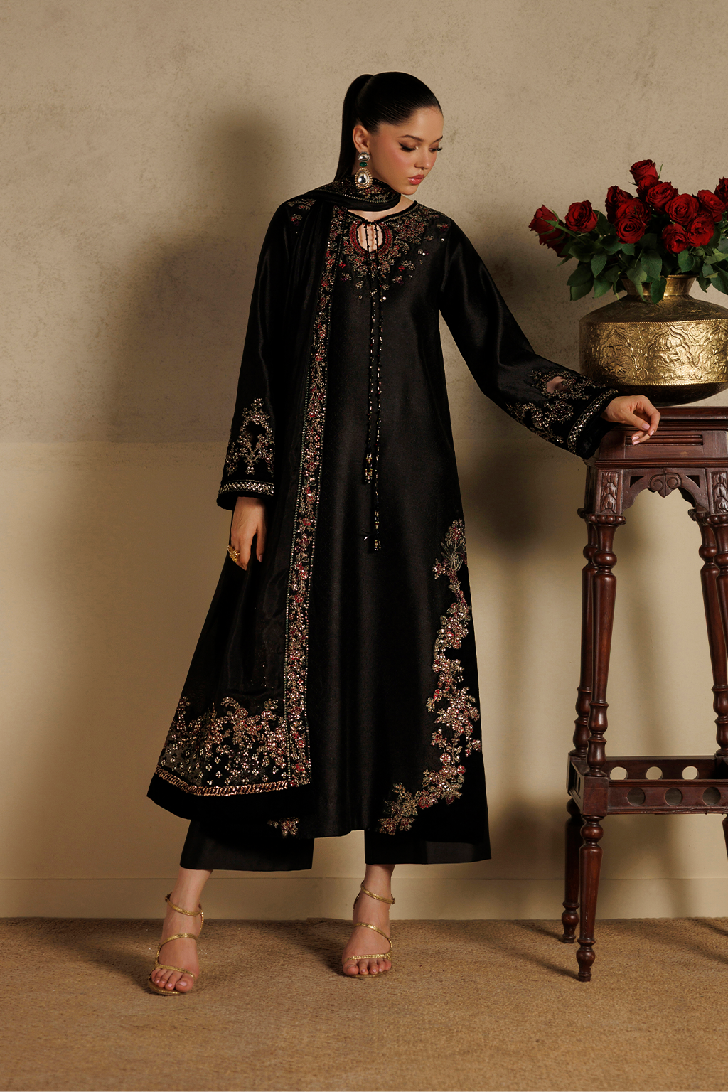 Iznik | Formals 26 Dyed Textured Sheesha Silk | UE-737