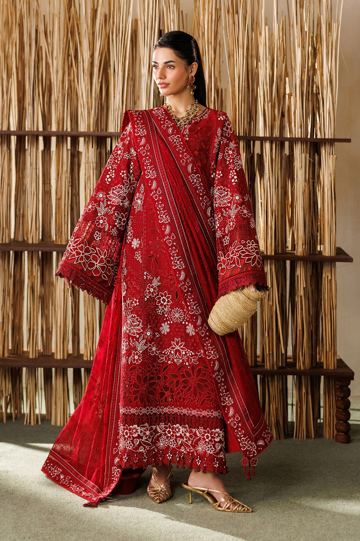BAROQUE | EMBROIDERED LAWN | EL26-D05