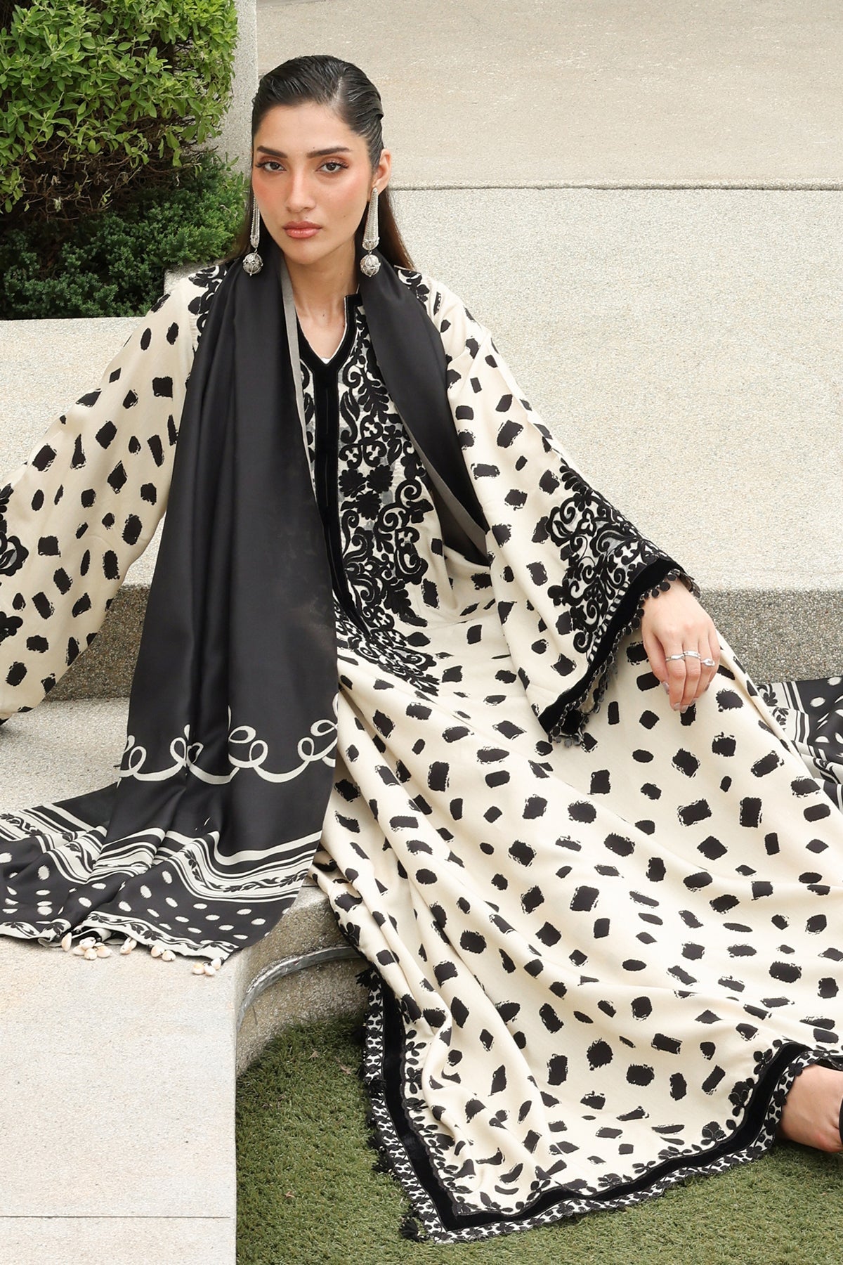 Baroque | Digital Printed Viscose Winter | SF-4559