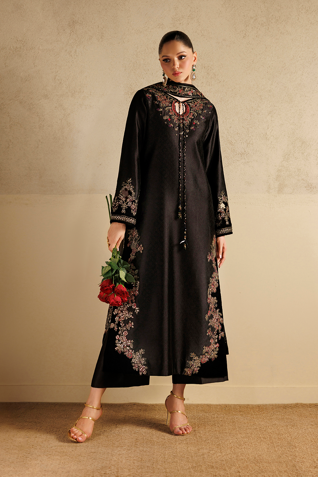 Iznik | Formals 26 Dyed Textured Sheesha Silk | UE-737