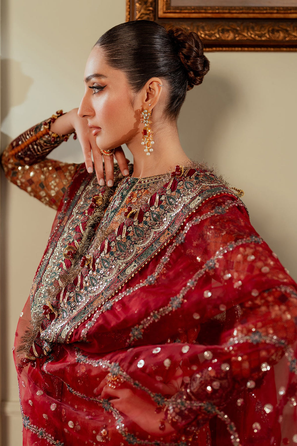 Baroque | EMBROIDERED NET | CH13-01