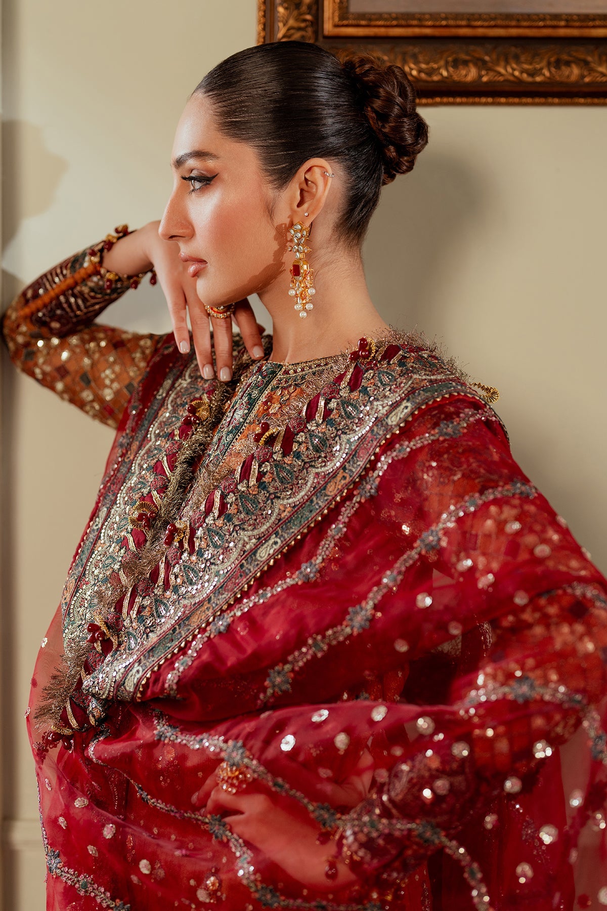 Baroque | EMBROIDERED NET | CH13-01