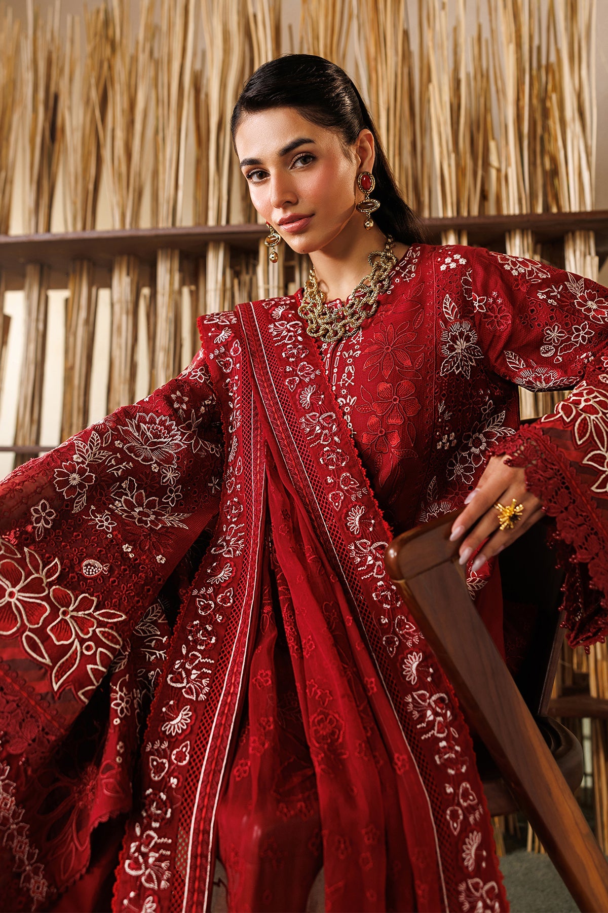 BAROQUE | EMBROIDERED LAWN | EL26-D05