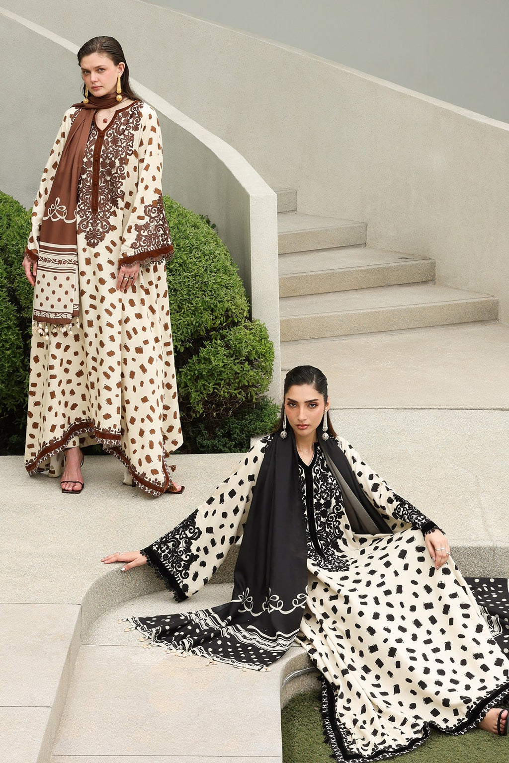 Baroque | Digital Printed Viscose Winter | SF-4559