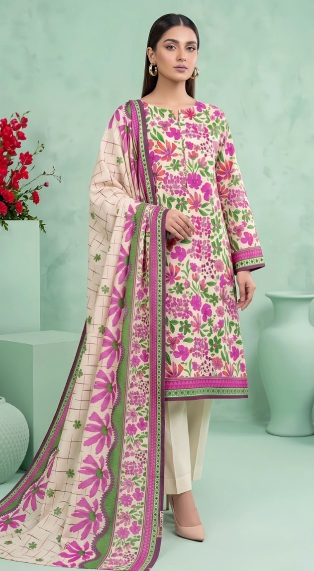 Fatima Maryam | Naaz Printed Lawn | FM-N-24