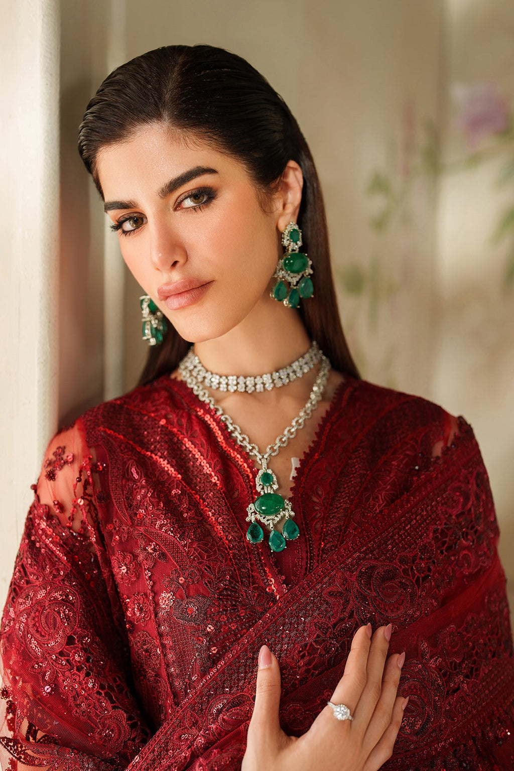 Baroque | EMBROIDERED NET | CH14-01